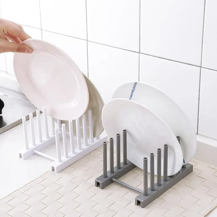 Kitchen Storage Rack Pot Cover Rack Stainless Steel Creative Bowl and Dish Storage Rack Kitchen Accessories