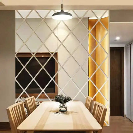 3D Acrylic Mirror Wall Stickers