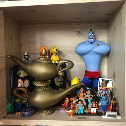 Cartoon Movie Aladdin Lamp Halloween Decoration Cosplay Costume Party Favors Fancy Dress Props hot Home Party Ornaments Figurine
