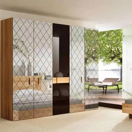 3D Acrylic Mirror Wall Stickers