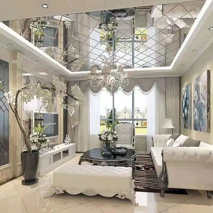 3D Acrylic Mirror Wall Stickers
