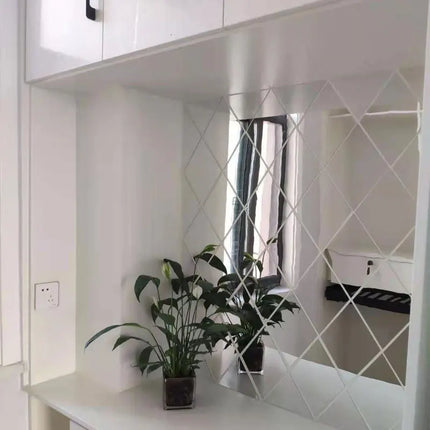 3D Acrylic Mirror Wall Stickers