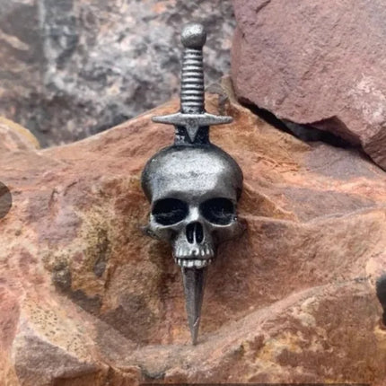 Halloween Skull Pin Punk Skeleton Badge Gothic Brooch for Jewelry Accessory Gifts Wholesale