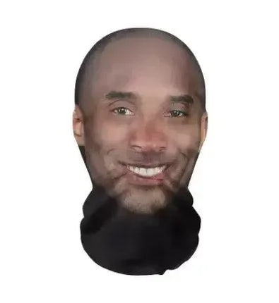 Cosplay Headwear Hip Hop Fashion Hood Hat Headgear New 3D Printed Kanye Mask Elastic Mesh Halloween Decor Full Face Mask Unisex