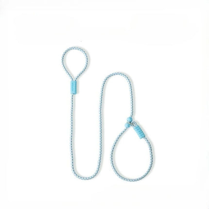 Pet Dog Training Round Rope Light Weight Nylon P Chain Collar Adjustable for Small Medium Dogs Walking Leash Pet Supplies