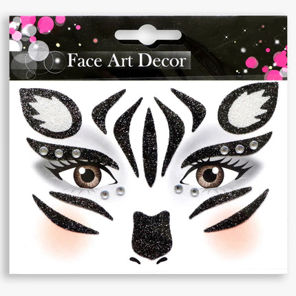 Halloween Carnival Party Face Stickers Animal Face Stickers Valentine's Day Face Stickers Makeup Stickers Children's Stickers