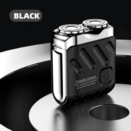 Electric Shaver Mini Portable Electric Shaver Waterproof Type-c Rechargeable Travel Rotary Razor Beard Trimmer rasierer men 면도기