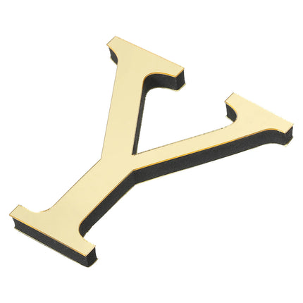 3D Mirror Letter Wall Sticker