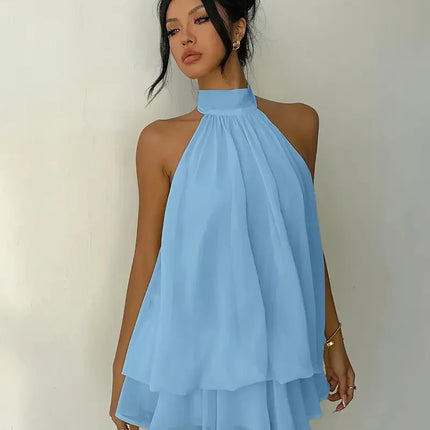 Women's Halter Mini Dress