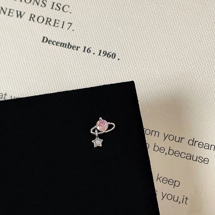 Pink Zircon Cartilage Stud