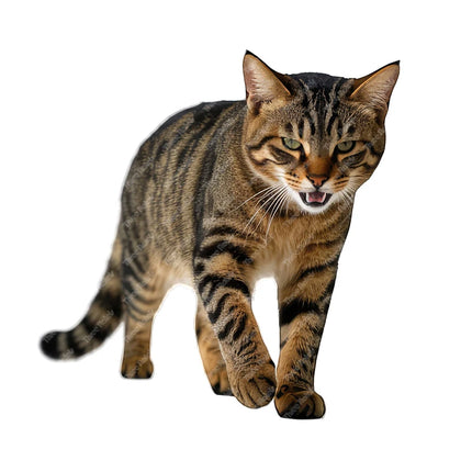 Three Ratels CG80 Cute calico cat animal stickers for home decoration pet supplies decals