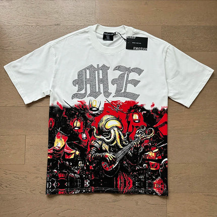 Angel Print Cotton T-Shirt