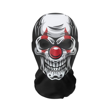 Skeleton Full Face Fashion Headwear Mask Motorcycle Perspective Net Balaclava Bike Outdoor Wearing Halloween, Christmas Mask