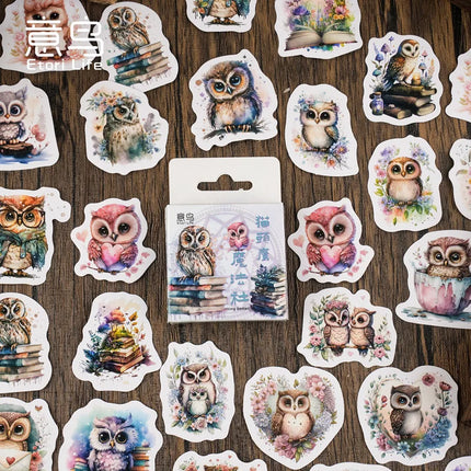 46pcs Halloween Sticker Pack DIY Material Decorative Stationery Album Diary Cup Notebook Mobile Phone Scrapbook