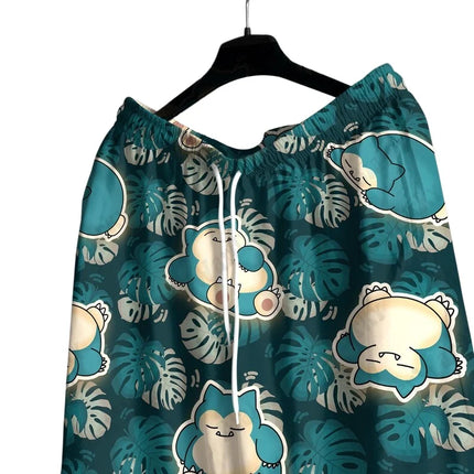 Anime Hawaiian Shirt Set
