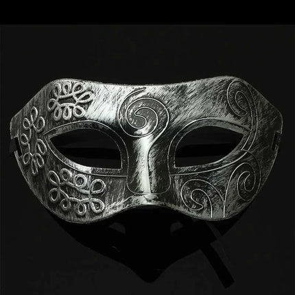 Halloween Mask Hot Sale Party Face Mask Lovely Men Burnished Antique Silver/Gold Venetian Mardi Gras Masquerade Party Ball Mask