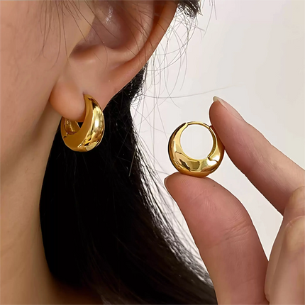 Chunky Knot Drop Earrings
