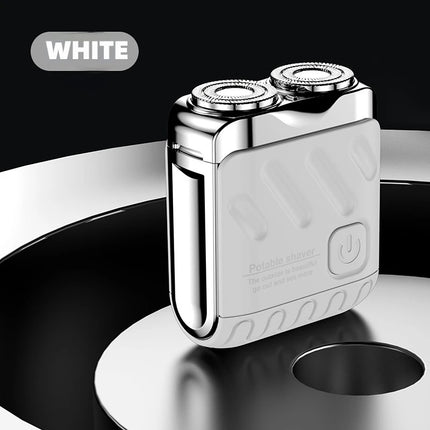 Electric Shaver Mini Portable Electric Shaver Waterproof Type-c Rechargeable Travel Rotary Razor Beard Trimmer rasierer men 면도기