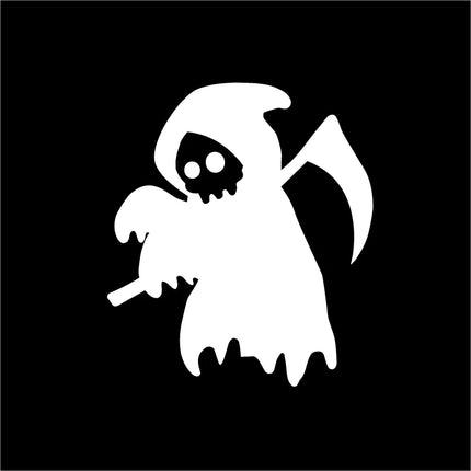 Halloween Car Rearview Mirror Vinyl Sticker Spooky Ghost Decals 7 Mini Bats Sticker Car Accessories Decorative Halloween Gift