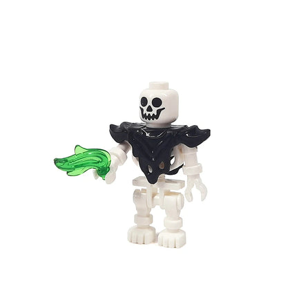 MOC Halloween Skeleton Army Mini Doll  DIY Building Blocks Assembled Building Blocks  Toy Character Doll Skeleton Ornaments