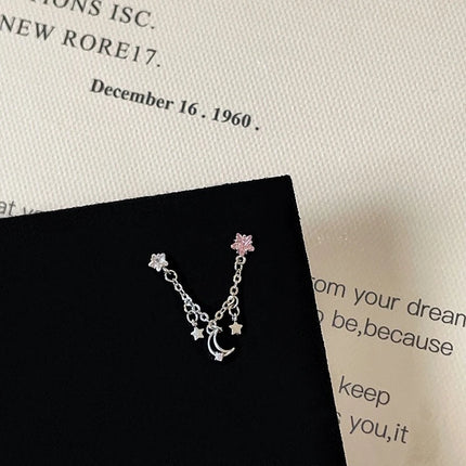 Pink Zircon Cartilage Stud