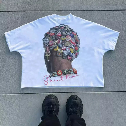 Harajuku Oversized Graphic T-Shirt