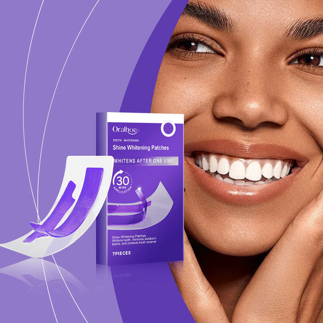 Purple Teeth Whitening Strips