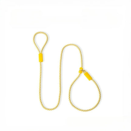 Pet Dog Training Round Rope Light Weight Nylon P Chain Collar Adjustable for Small Medium Dogs Walking Leash Pet Supplies