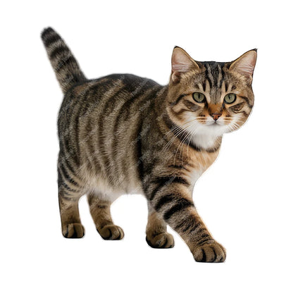 Three Ratels CG80 Cute calico cat animal stickers for home decoration pet supplies decals
