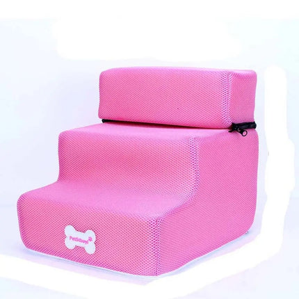 Multicolor Durable Puppy Climbing Dog Ramp Stairs Anti-slip Pet Ramp Ladder Dogs Bed Stairs Dog House Pet Supplies