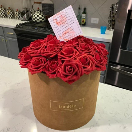 Artificial Foam Rose Flowers
