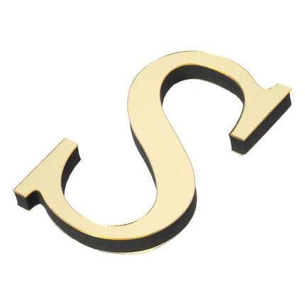 3D Mirror Letter Wall Sticker