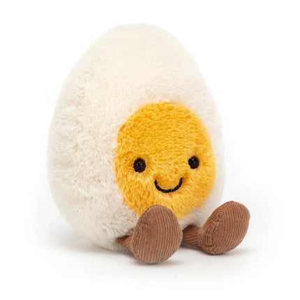 1PCS Lovely Soft Boiled Fashion Creative Pet Cat Toys And Lovely Smile Happy Doll Pet Supplies Home Decoration Holiday Kids Gift