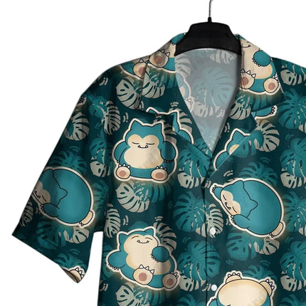 Anime Hawaiian Shirt Set
