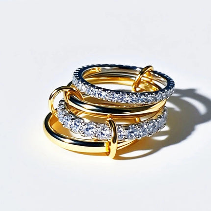 18K Gold Stackable Ring
