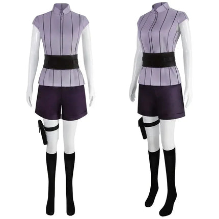 Halloween cartoon Hinata Hinata Cosplay Costume Wig Women's Costume Halloween Carnival Party Set