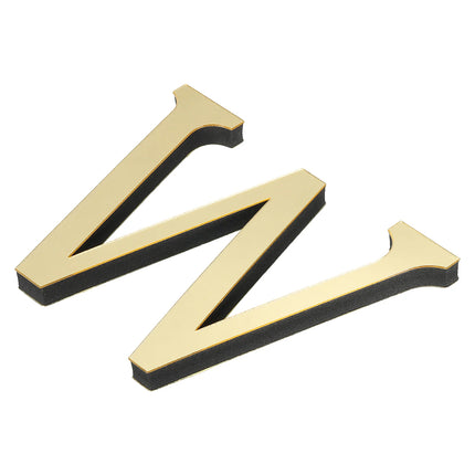 3D Mirror Letter Wall Sticker