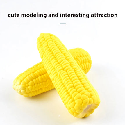 New Latex Corn Shape Puppy Dogs Toy Squeak Toys Pet Supplies Training Playing Chewing Dog Toys For Small Dogs Pet Toys