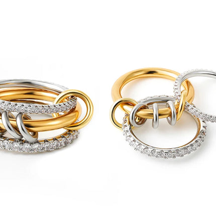 18K Gold Stackable Ring