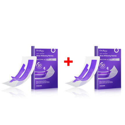 Purple Teeth Whitening Strips