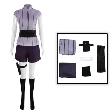 Halloween cartoon Hinata Hinata Cosplay Costume Wig Women's Costume Halloween Carnival Party Set
