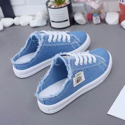 Women's Denim Canvas Sneakers