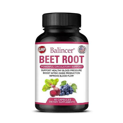 Beetroot - Supports heart and blood vessel health, supports blood pressure and cholesterol levels, antioxidant
