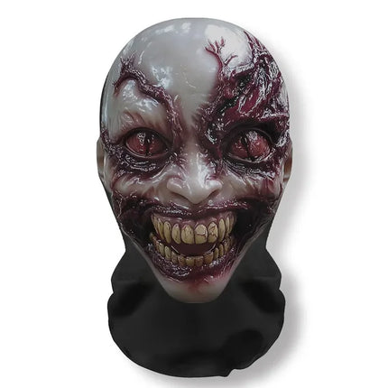 Halloween Ghost Face 3D Mask Balaclava Full Face Elastic Mesh Breathable Skull Headcovers Horror Party Halloween Cosplay Props