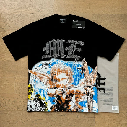 Angel Print Cotton T-Shirt
