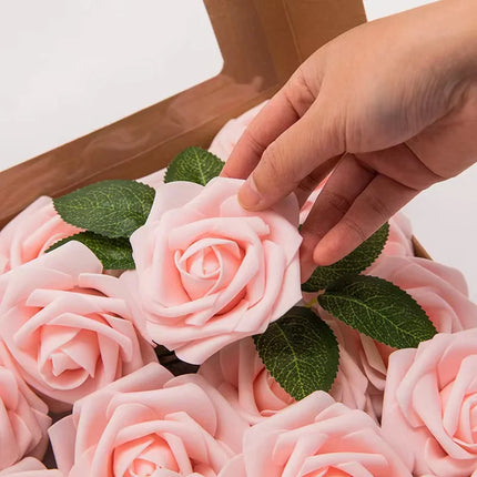 Artificial Foam Rose Flowers