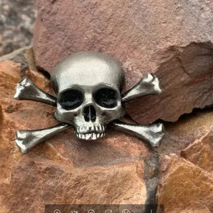 Halloween Skull Pin Punk Skeleton Badge Gothic Brooch for Jewelry Accessory Gifts Wholesale