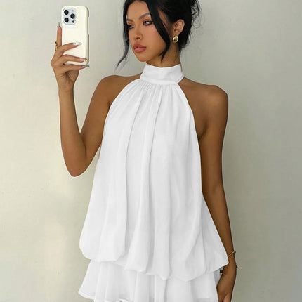 Women's Halter Mini Dress