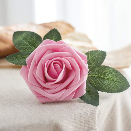 Artificial Foam Rose Flowers