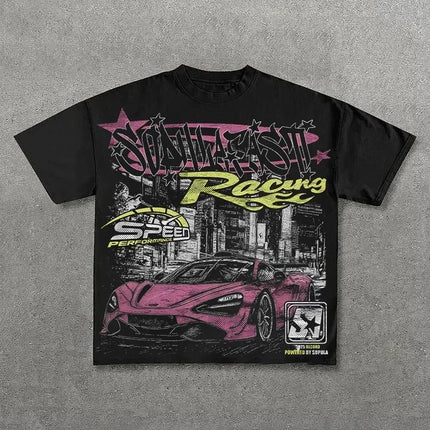 Harajuku Oversized Graphic T-Shirt